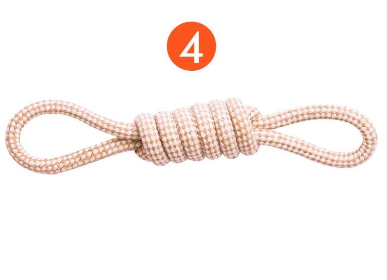 Amusement Écoresponsable pour Votre Chien – Ensemble de Jouets en Corde de Chanvre et Coton Naturel (9 pièces) 🐾