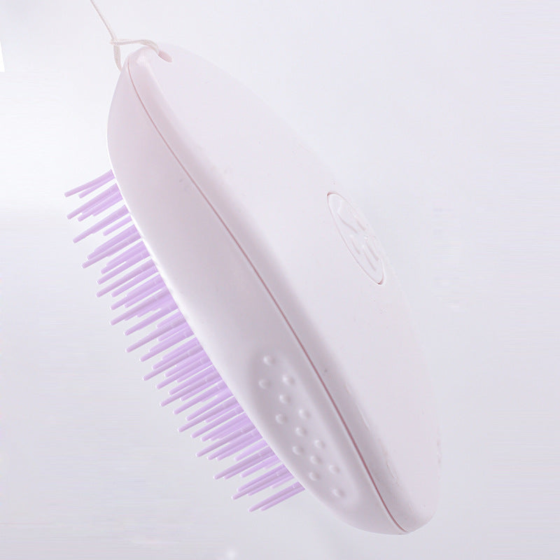 Brosse Anti-Poils pour Chat et Animaux – Brosse de Toilettage Blanche 🐾