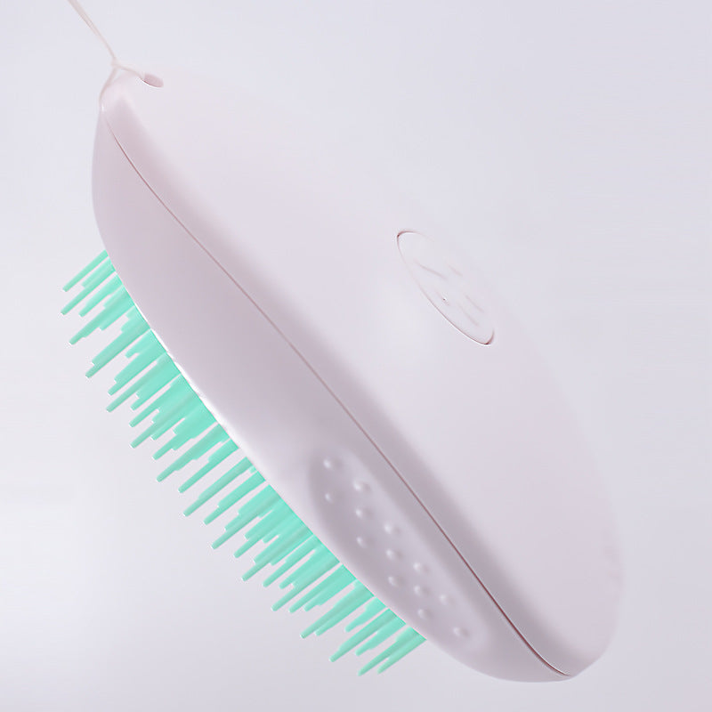 Brosse Anti-Poils pour Chat et Animaux – Brosse de Toilettage Blanche 🐾