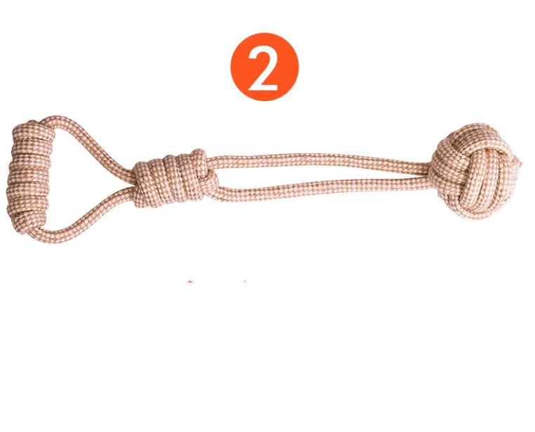 Amusement Écoresponsable pour Votre Chien – Ensemble de Jouets en Corde de Chanvre et Coton Naturel (9 pièces) 🐾