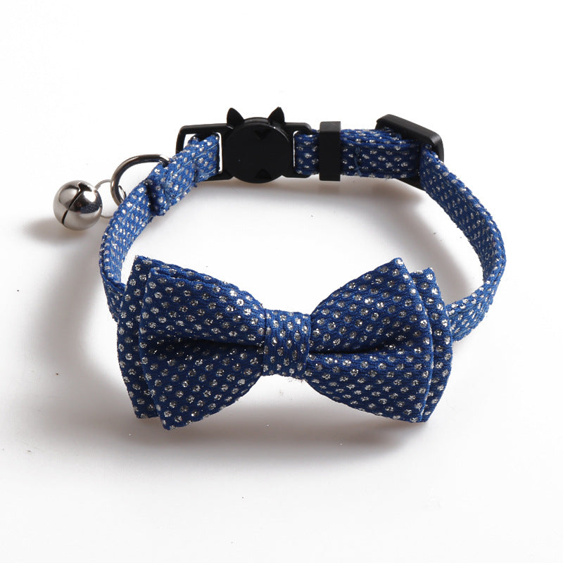 Collier Brillant avec Nœud pour Chat 🐾