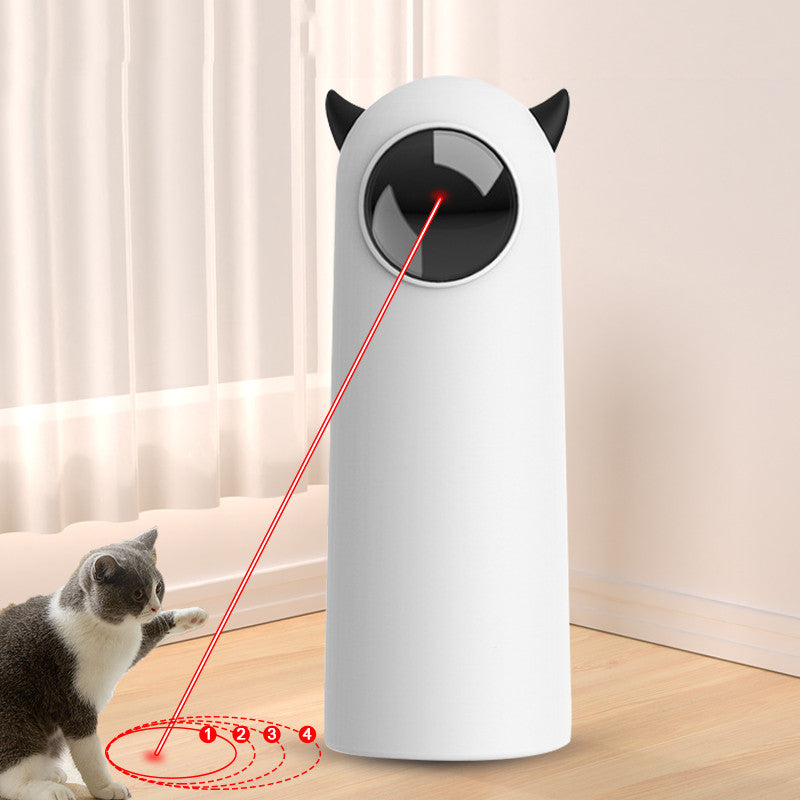 Jouet Laser Automatique Électrique pour Chat – Stimulateur Interactif Infrarouge
