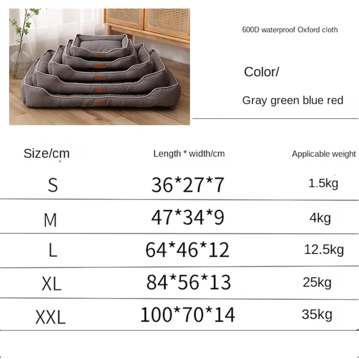 Sofa Confort Premium Imperméable pour Chien 🐾