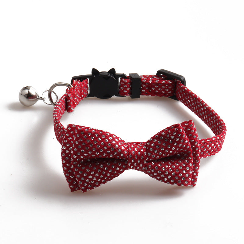Collier Brillant avec Nœud pour Chat 🐾