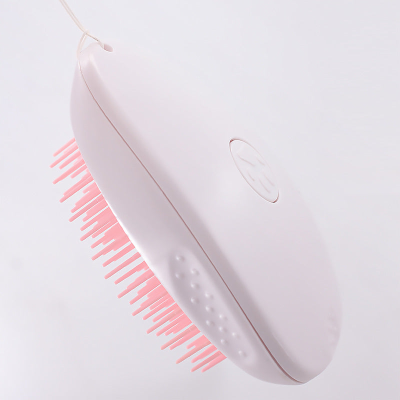 Brosse Anti-Poils pour Chat et Animaux – Brosse de Toilettage Blanche 🐾