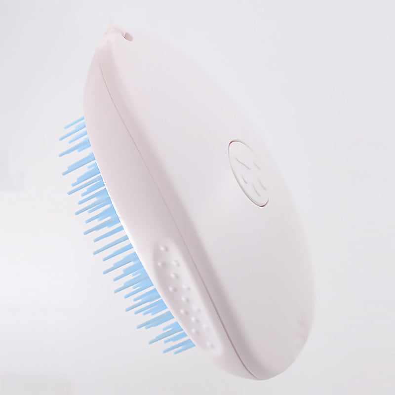 Brosse Anti-Poils pour Chat et Animaux – Brosse de Toilettage Blanche 🐾