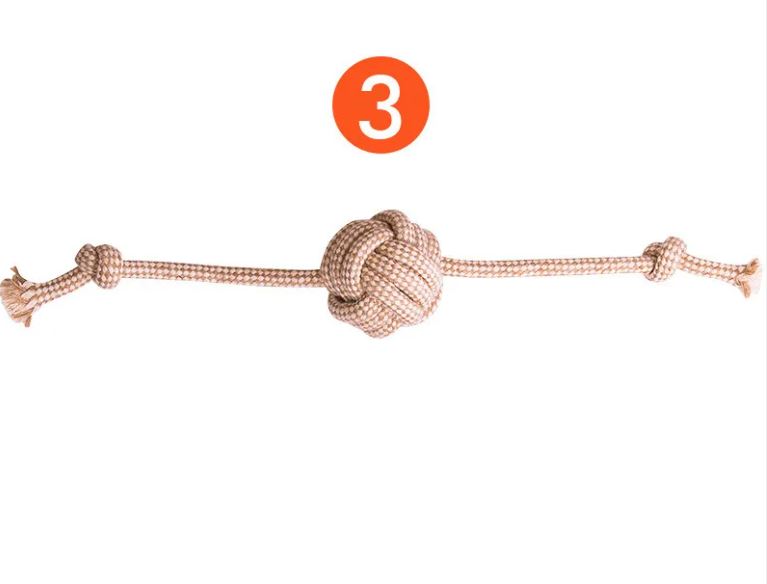 Amusement Écoresponsable pour Votre Chien – Ensemble de Jouets en Corde de Chanvre et Coton Naturel (9 pièces) 🐾