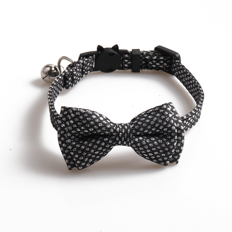 Collier Brillant avec Nœud pour Chat 🐾
